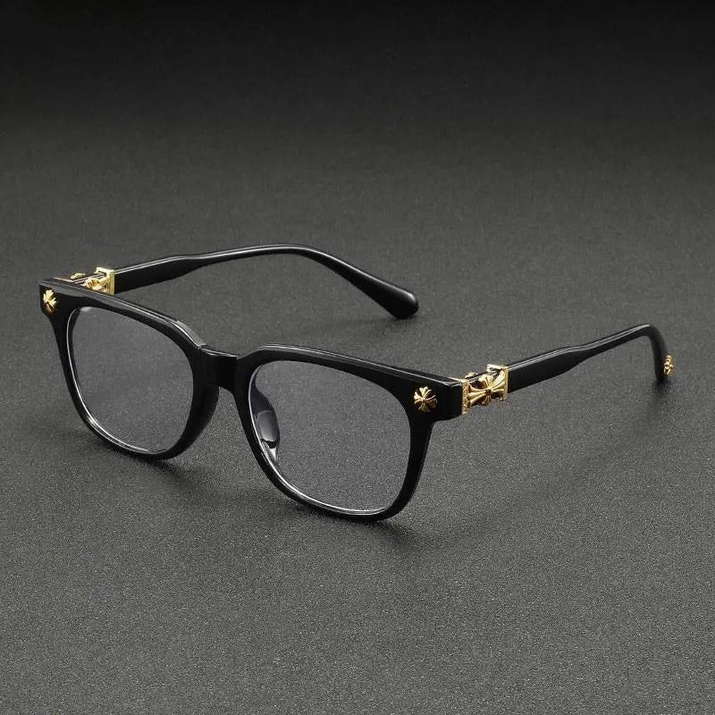 Retro Chic Unisex Blue Light Blocking Glasses Trendy European and American Style