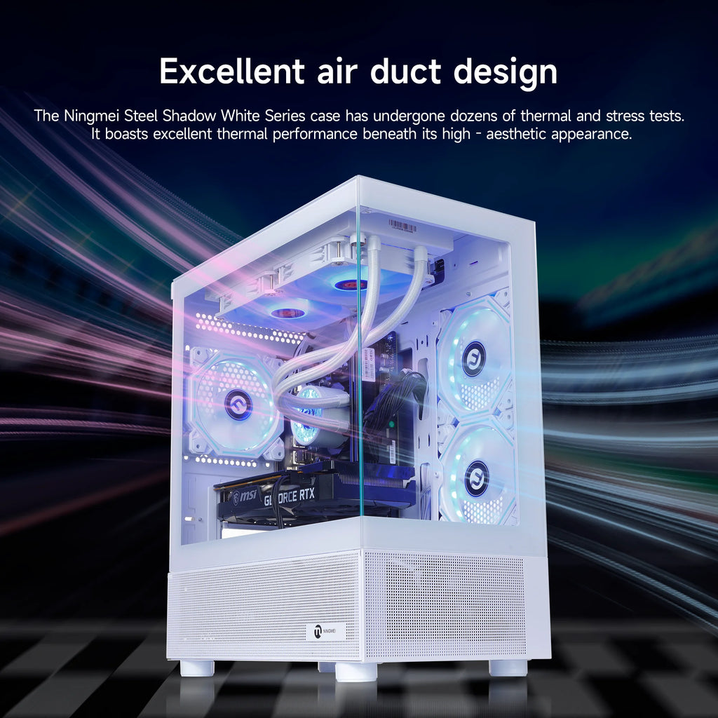 Experience Unmatched Gaming Performance with the Lumishore Gaming PC - AMD Ryzen 7 5700X & NVIDIA RTX 5060, 32GB RAM, 1TB SSD
