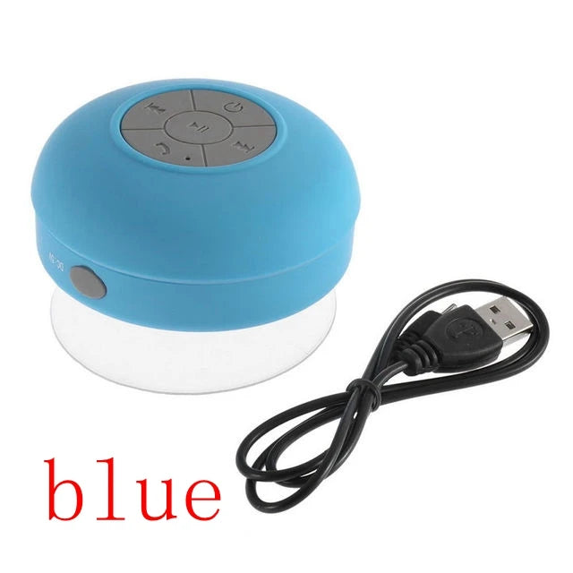 Ultimate Mini Waterproof Bluetooth Speaker: Perfect for Showers, Beaches, and On-the-Go Music