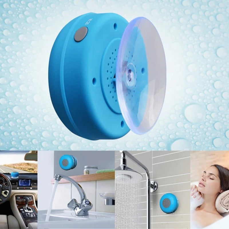 Ultimate Mini Waterproof Bluetooth Speaker: Perfect for Showers, Beaches, and On-the-Go Music