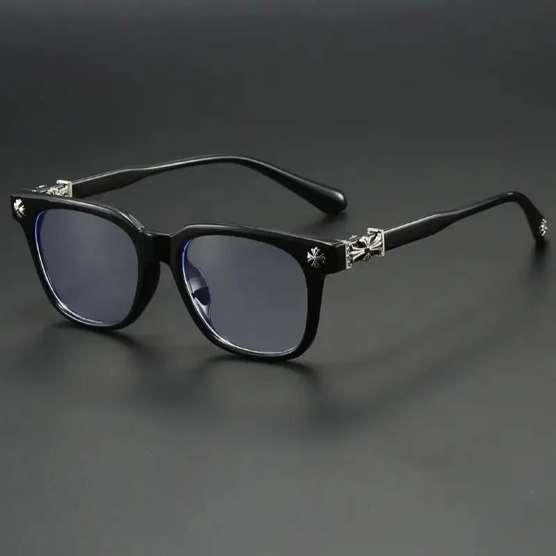 Retro Chic Unisex Blue Light Blocking Glasses Trendy European and American Style